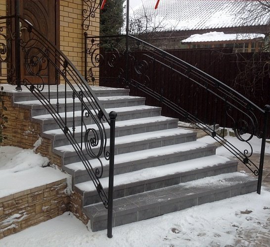 Монтаж клинкерных ступеней и плитки