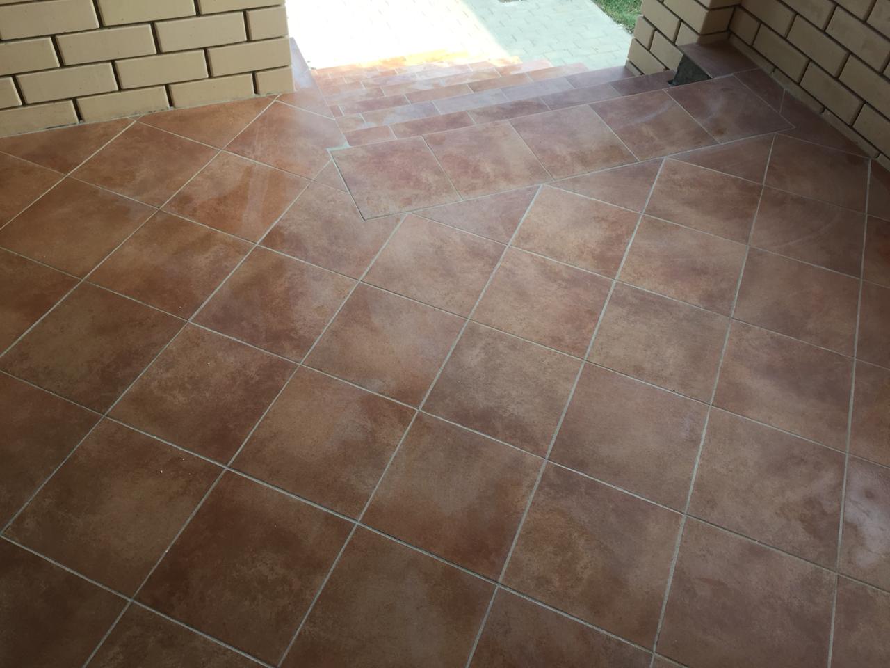 Монтаж клинкерных ступеней и плитки