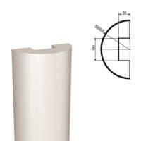 Полуколонна фасадная LEPNINAPLAST КЛВ-405/2 HALF,2000*202,5*202,5 м