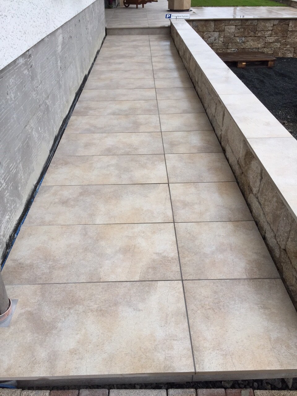 Монтаж клинкерных ступеней и плитки