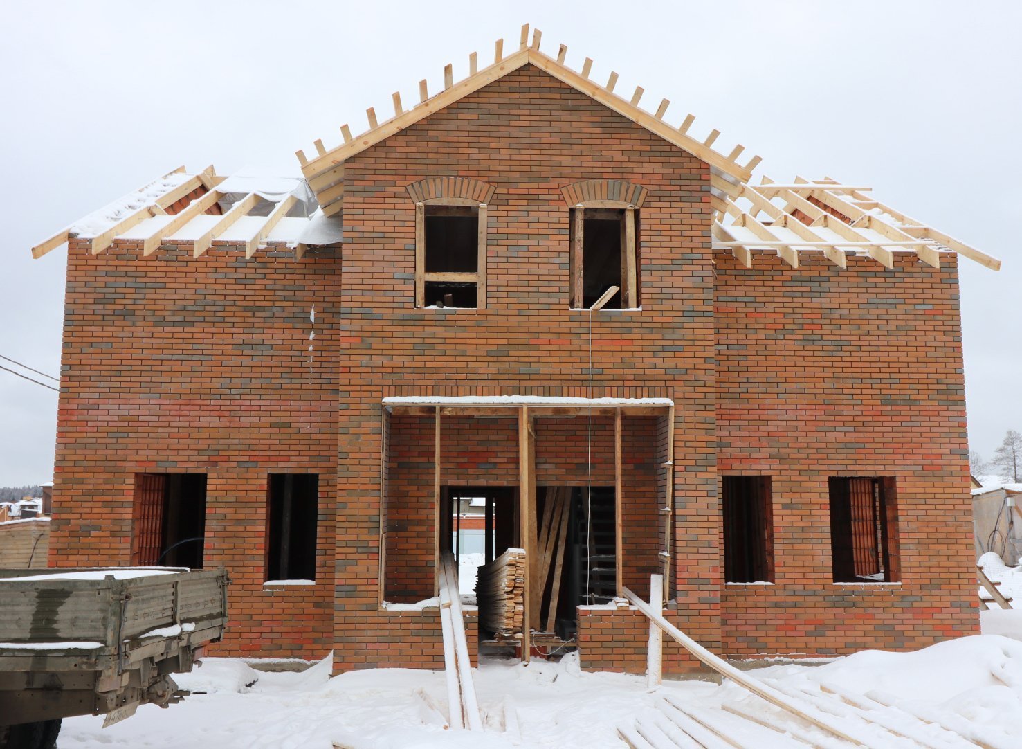 Монтаж фасадов