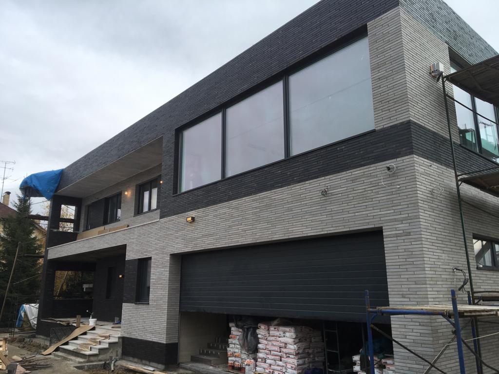 Монтаж фасадов