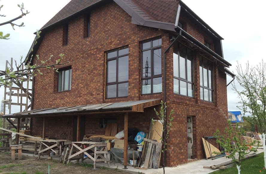 Монтаж фасадов