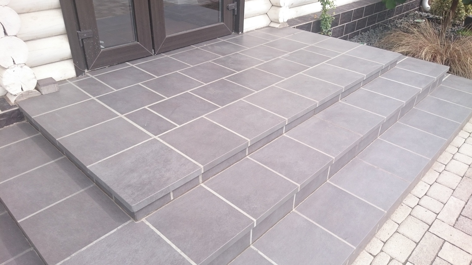 Монтаж клинкерных ступеней и плитки